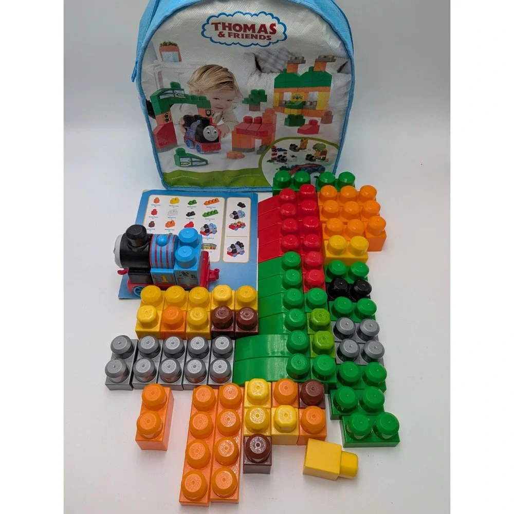 Thomas and Friends Mega Bloks Thomas and Harold Rescue Set, James, Percey